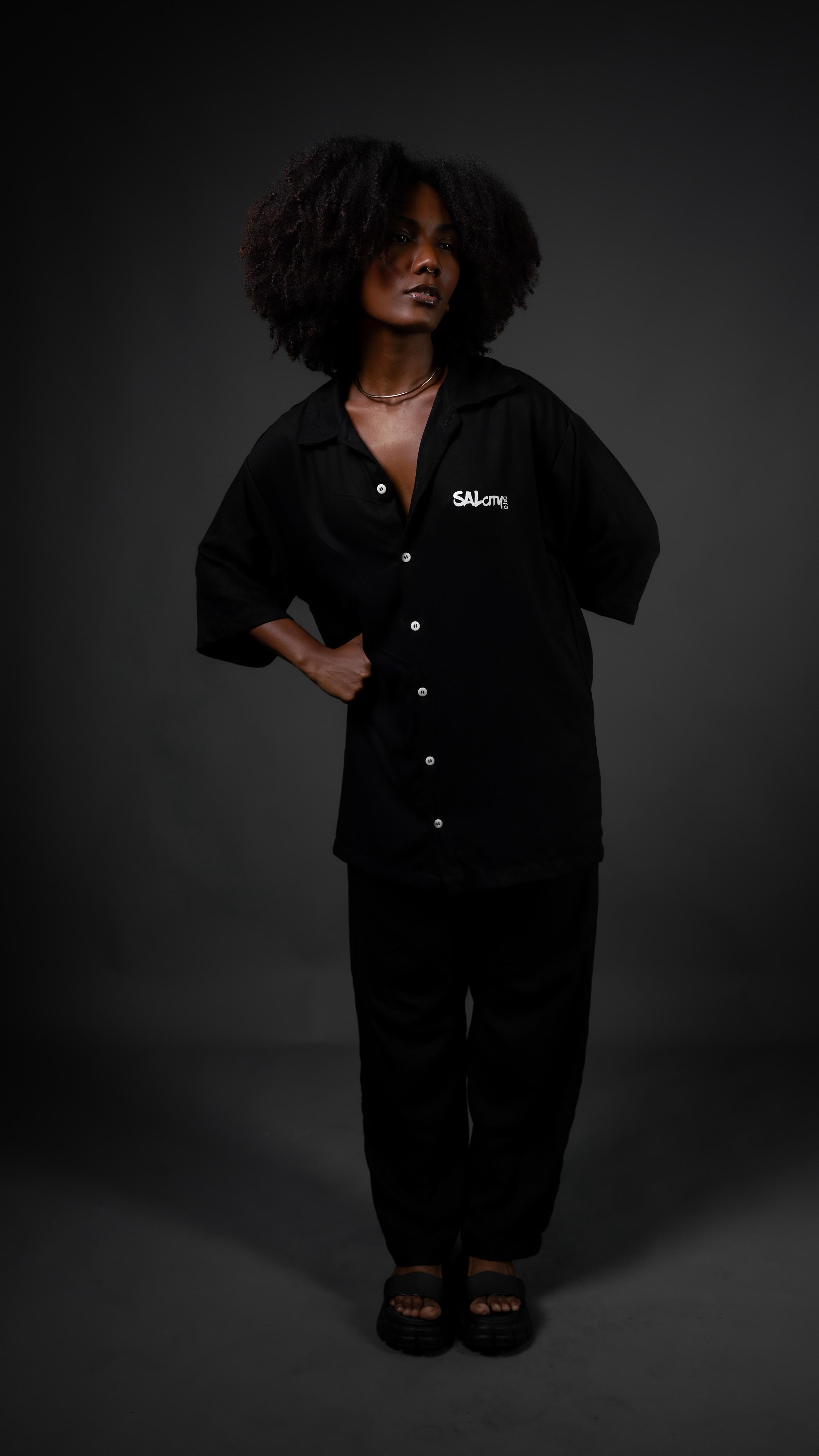 Conjunto clássico agenero  Preto Monocity