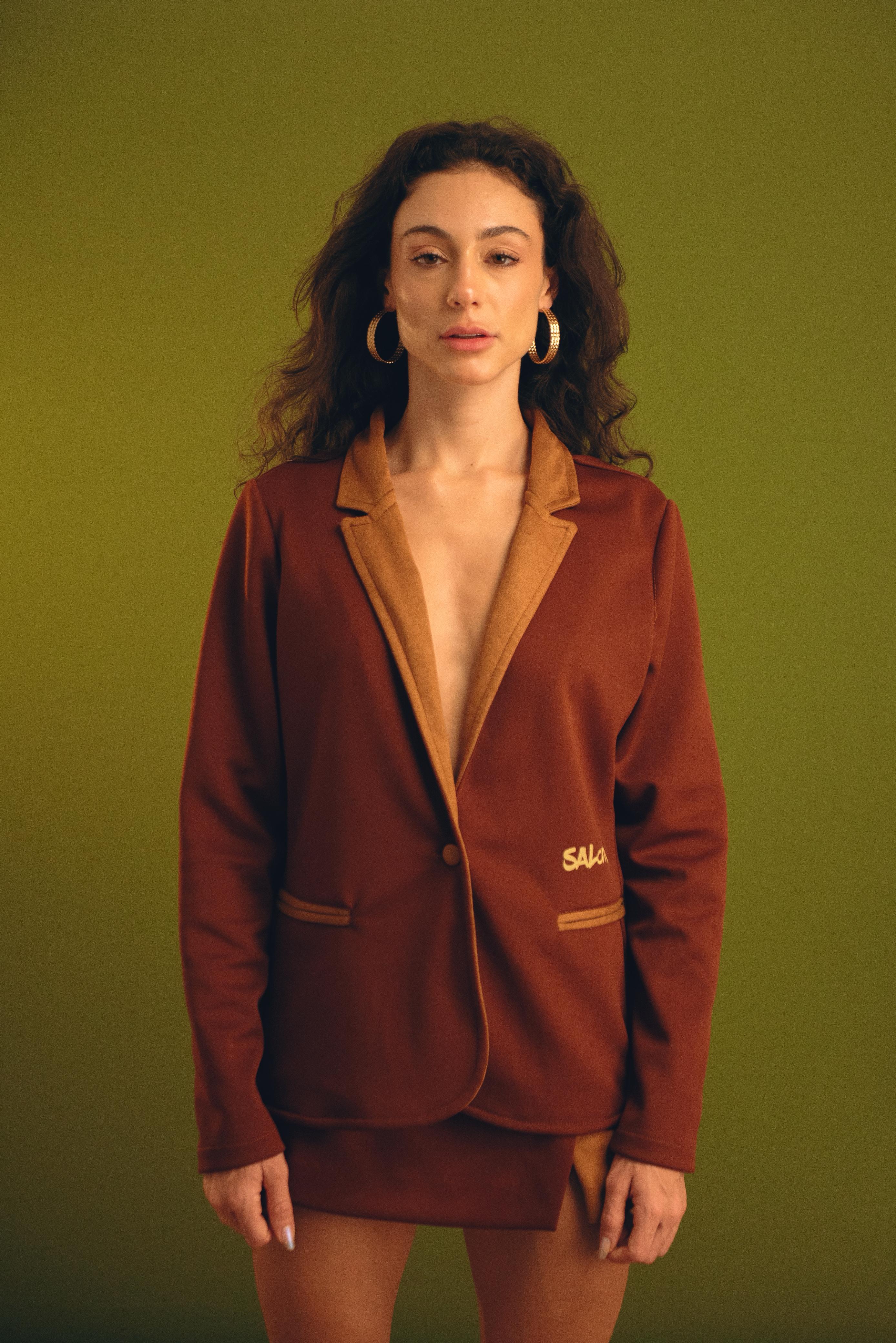 Blazer suede