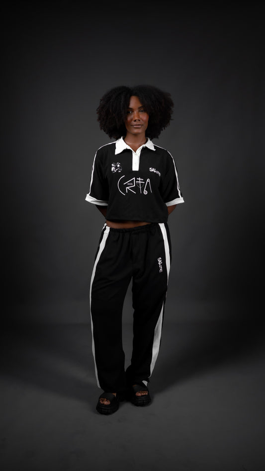 Conjunto calça e cropped monocity