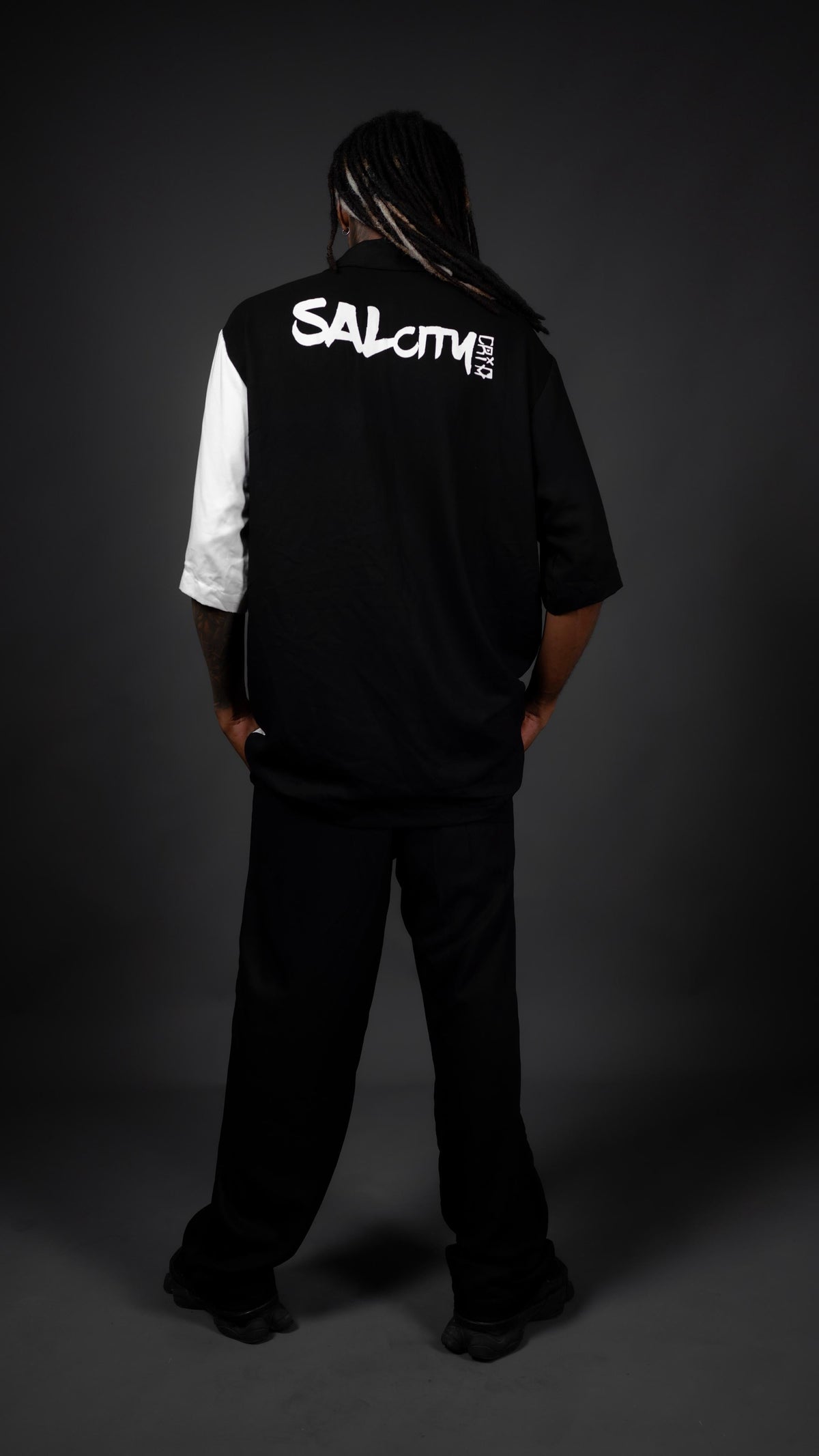 Camisa bicolor clássica Monocity