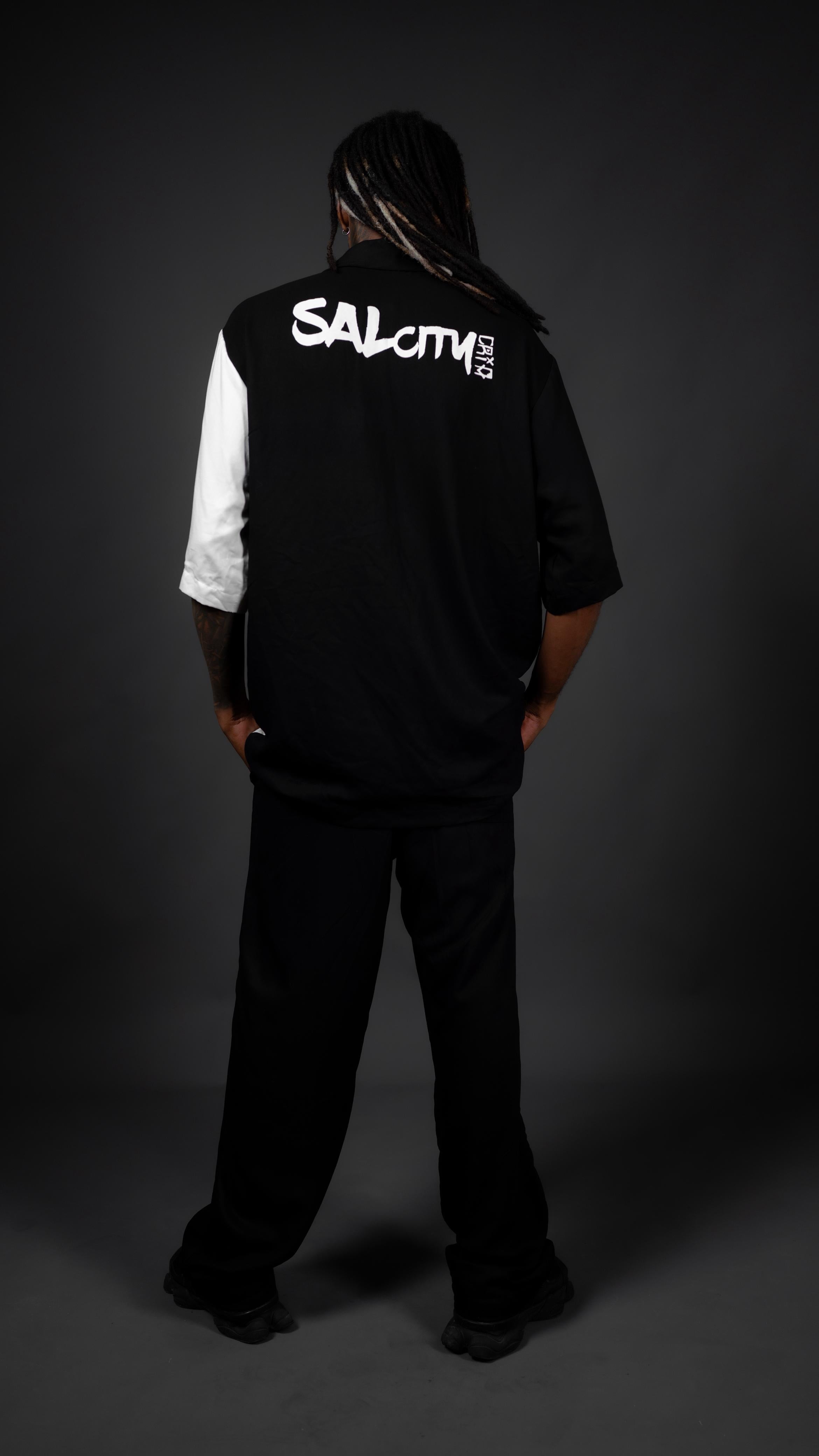 Camisa bicolor clássica Monocity