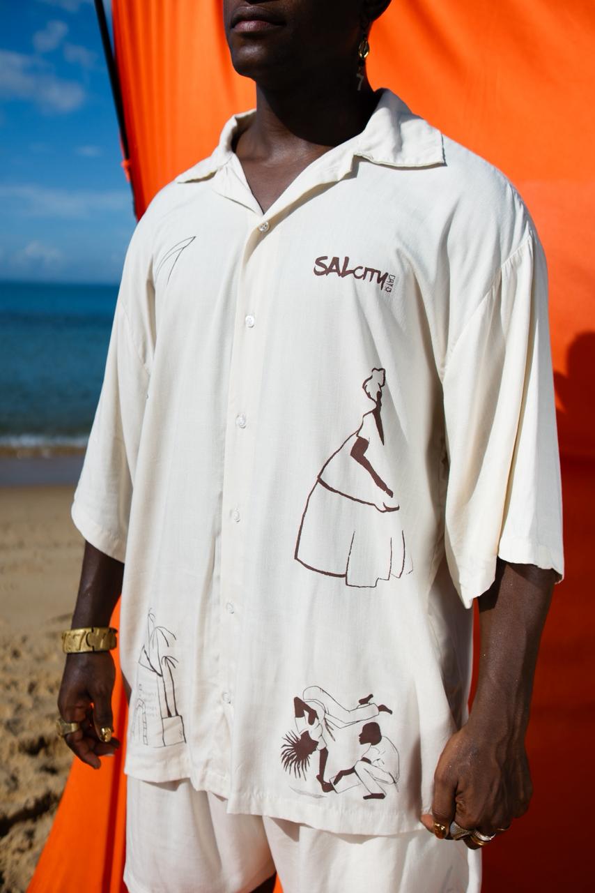 Camisa de botão puro suco