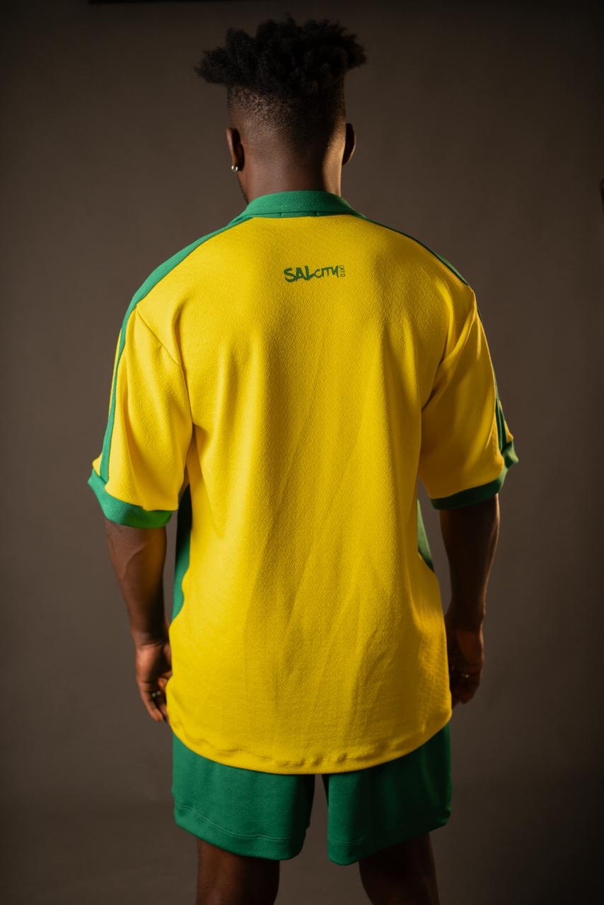 Camisa Polo Time Brasileiro Amarela