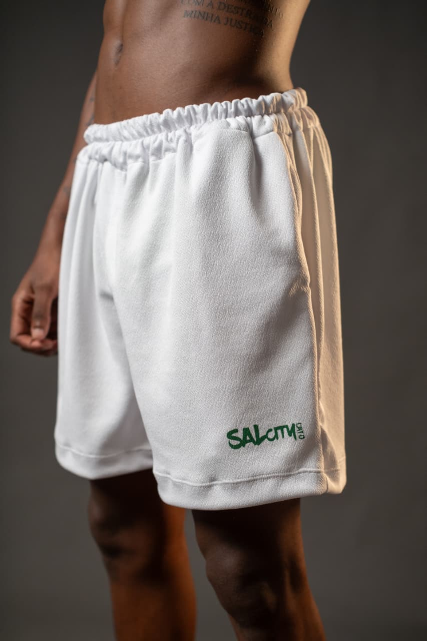 Short Branco Liso