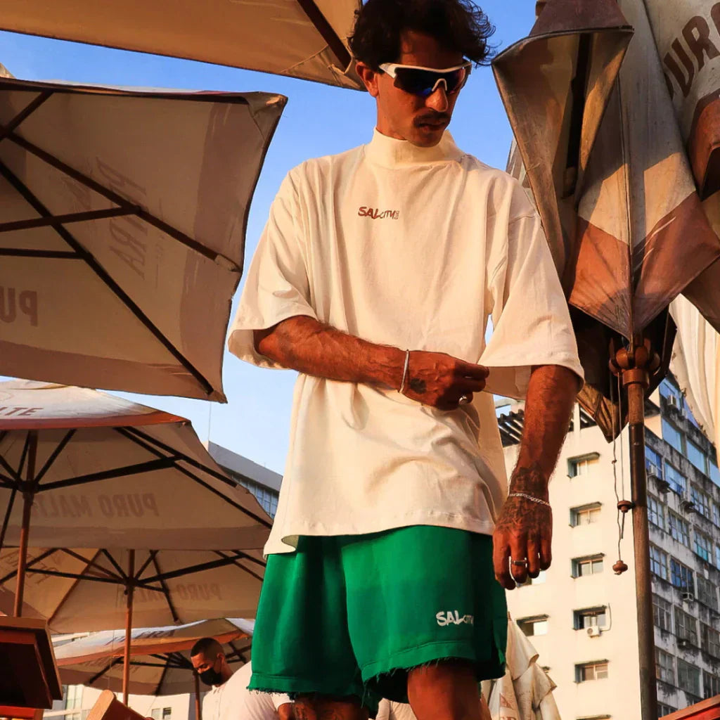 T shirt gola alta