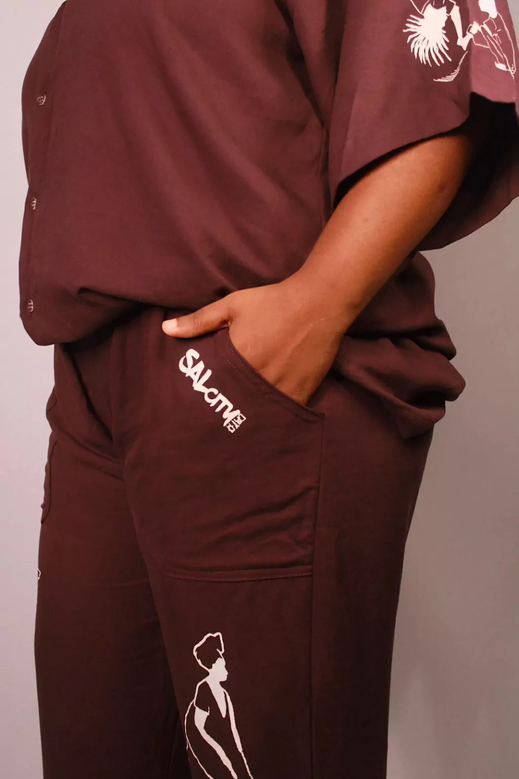 Calça clássica ruas da city