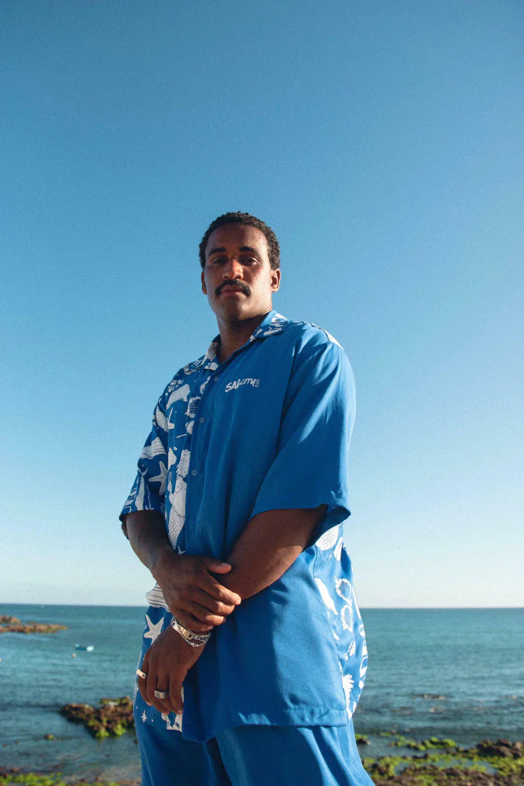 Camisa de botão Yemanja