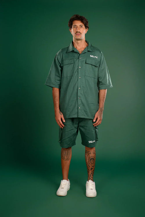 Bermuda brim pespontado