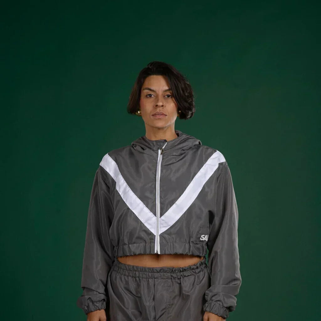 Cropped corta vento
