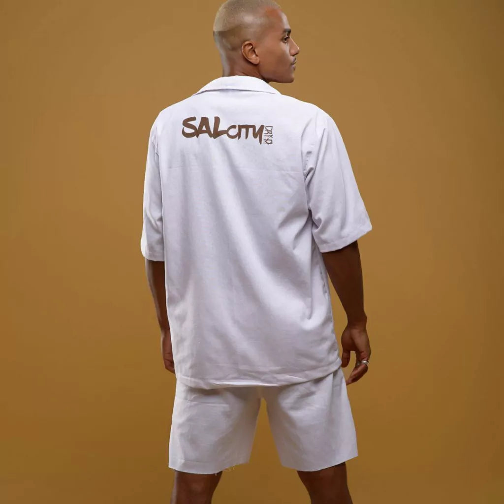 Camisa Botão Linho